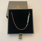 Kette mit Burma jade