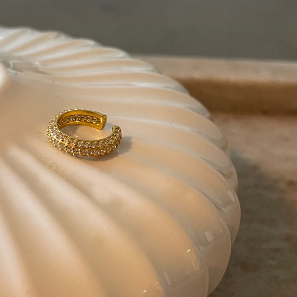 Earcuff med zirkonia