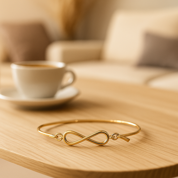 Armreif mit Eternity Oberteil