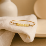 Yellow Jade top for bangle