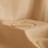 Bangle with stick top