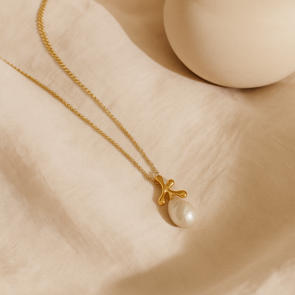 FLOREA Pendant with pearl
