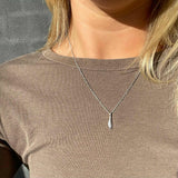 MELO Vedhæng mini med diamant