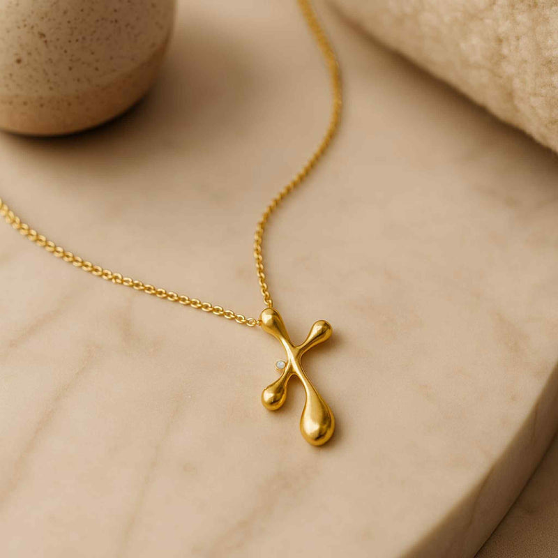 FLOREA Pendant with diamond
