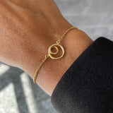 Twister bracelet mini in silver