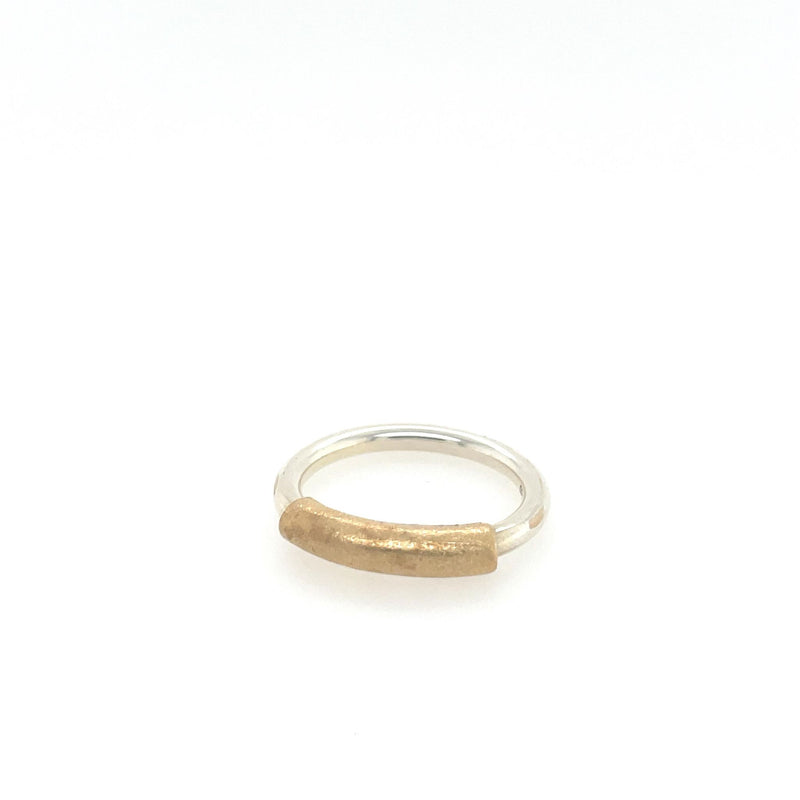 Ring with 14K gold