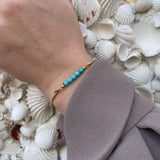 Turquoise top for bangle