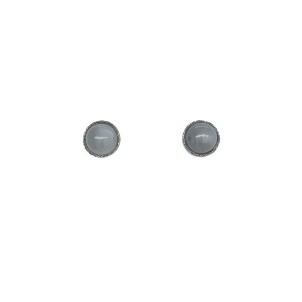 Warna earring with grey moonstone