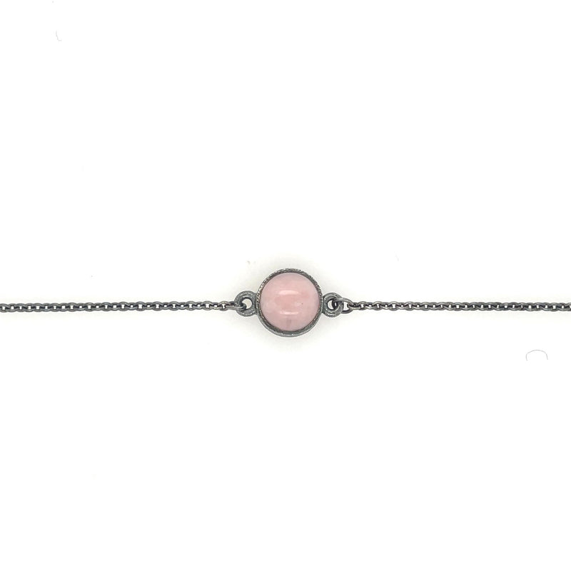 Warna bracelet with pink opal