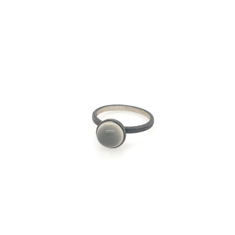 Warna ring with grey moonstone