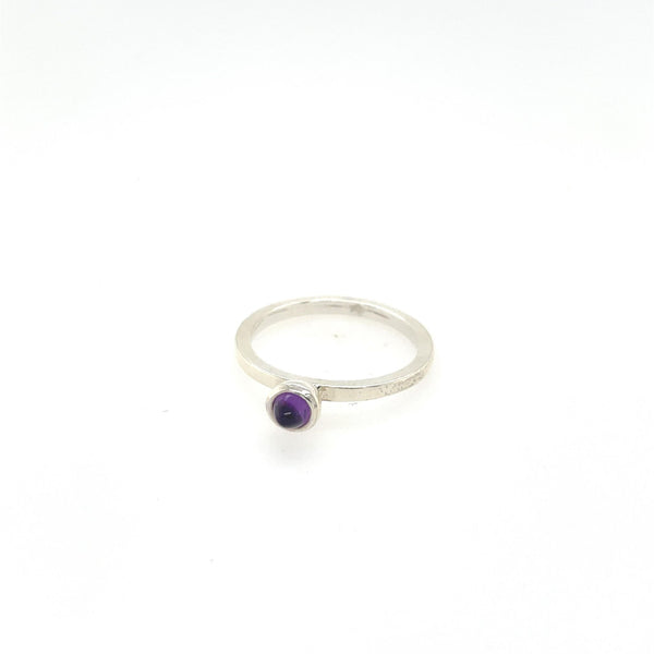 Colormatch ring with amethyst