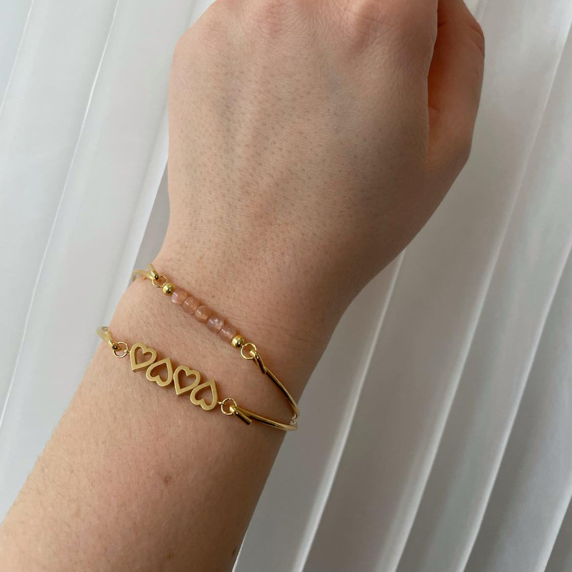 Heart Bangle with free gift