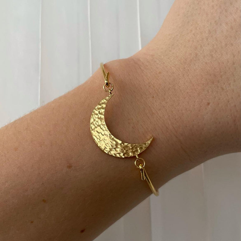 Bangle with MOON top