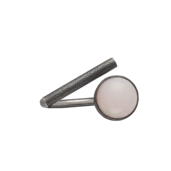 Simplicity ring med pink opal