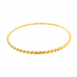 Twisted bangle