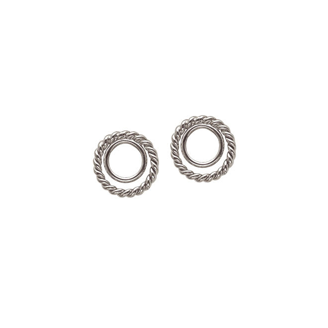 Braided earring