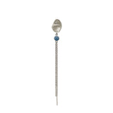 NORIA Earring with blue opal and chains