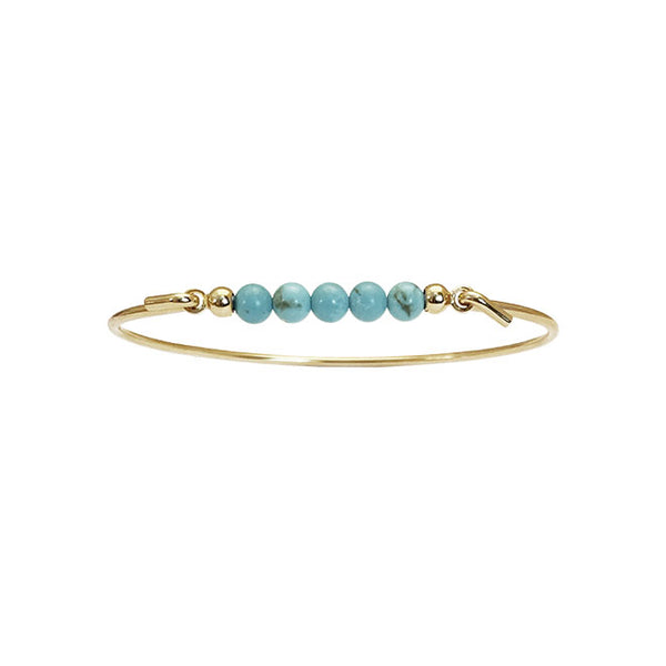 Bangle with Turquoise top