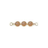 Koulè top with peach moonstone for bangle