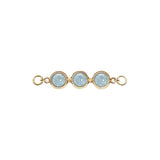 Koulè top with aquamarine for bangle