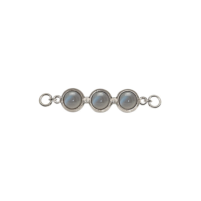 Koulè top with grey moonstone for bangle