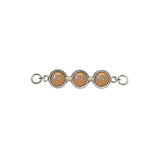 Koulè top with peach moonstone for bangle