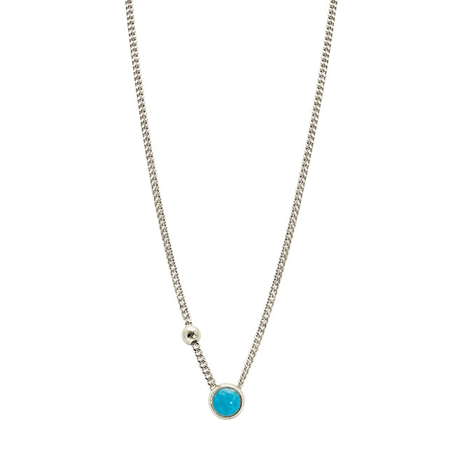 Koulè collier with turquoise and bullet