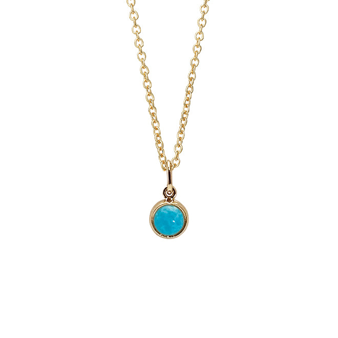 Koulè pendant with turquoise