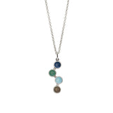 HORIZON pendant blue mix