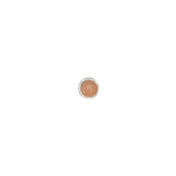 Horizon earring Peach Moonstone