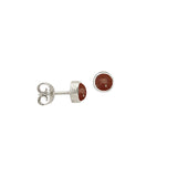 Horizon earring with Red Jasper