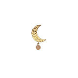 MOON earring moonstone