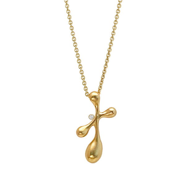 FLOREA Anhänger mit Diamant