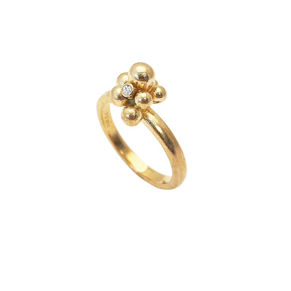FLOREA Ring mit Diamant