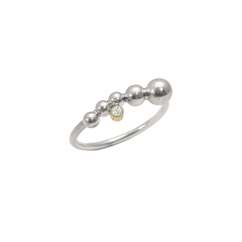 LUNA Ring with diamond