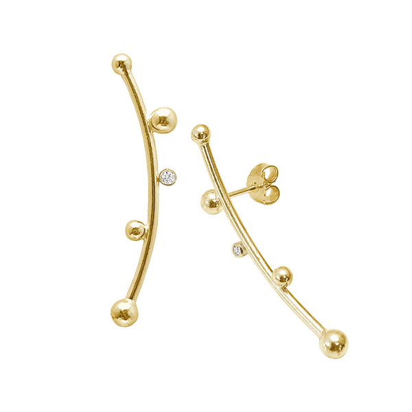 LUNA Earring with diamond