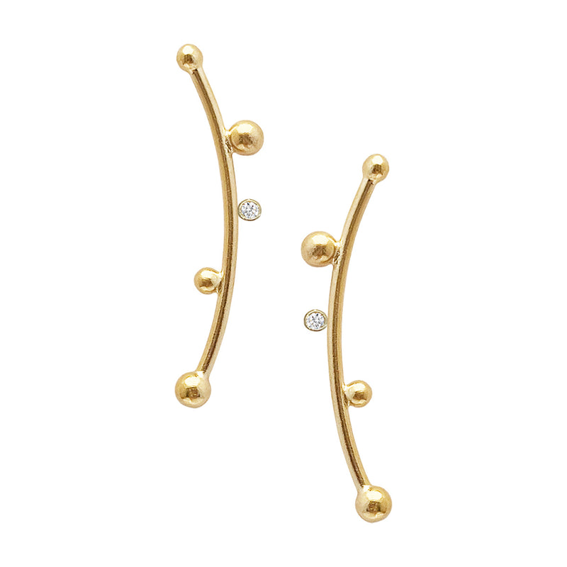 LUNA Earring with diamond
