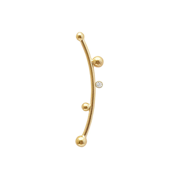 LUNA Earring with diamond