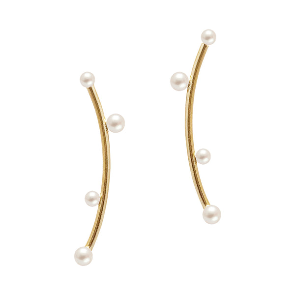 LUNA Earring with pearls