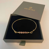 Armring med Peach månesten top
