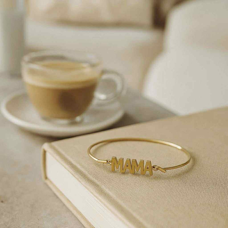 Bangle with MAMA top