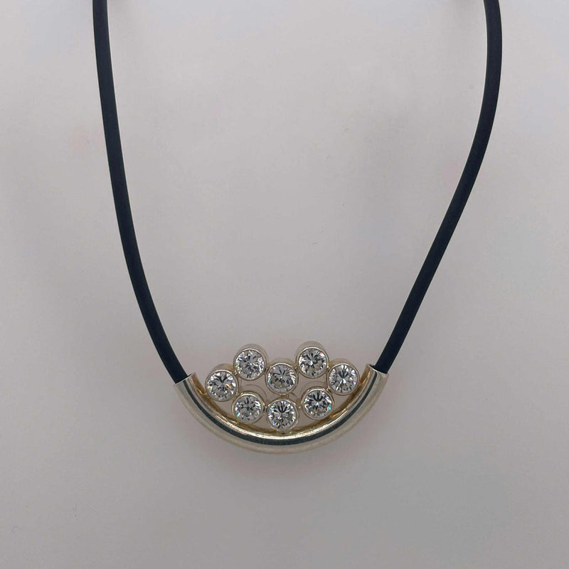 Pendant with rubber chain