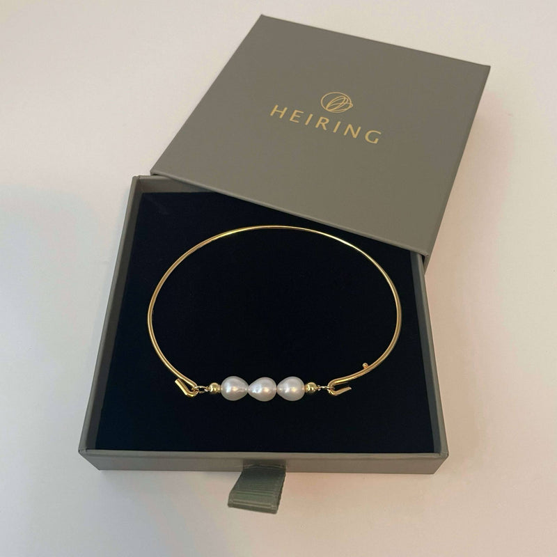 Armring med Baroque perle top