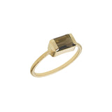 Square ring 14kt guld
