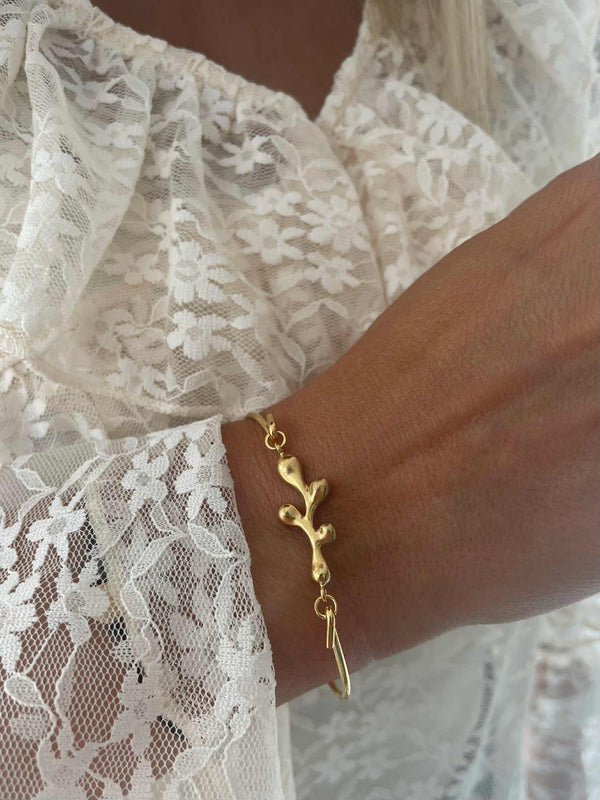 Armring med Florea top