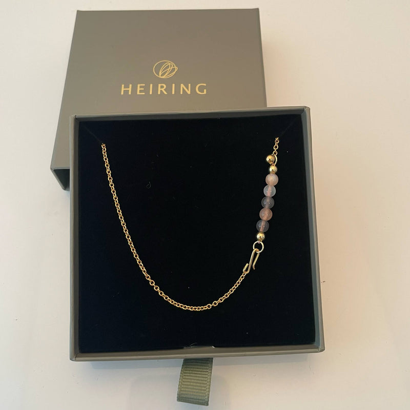 Chain with mixed moonstone