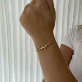 Armring med Florea top