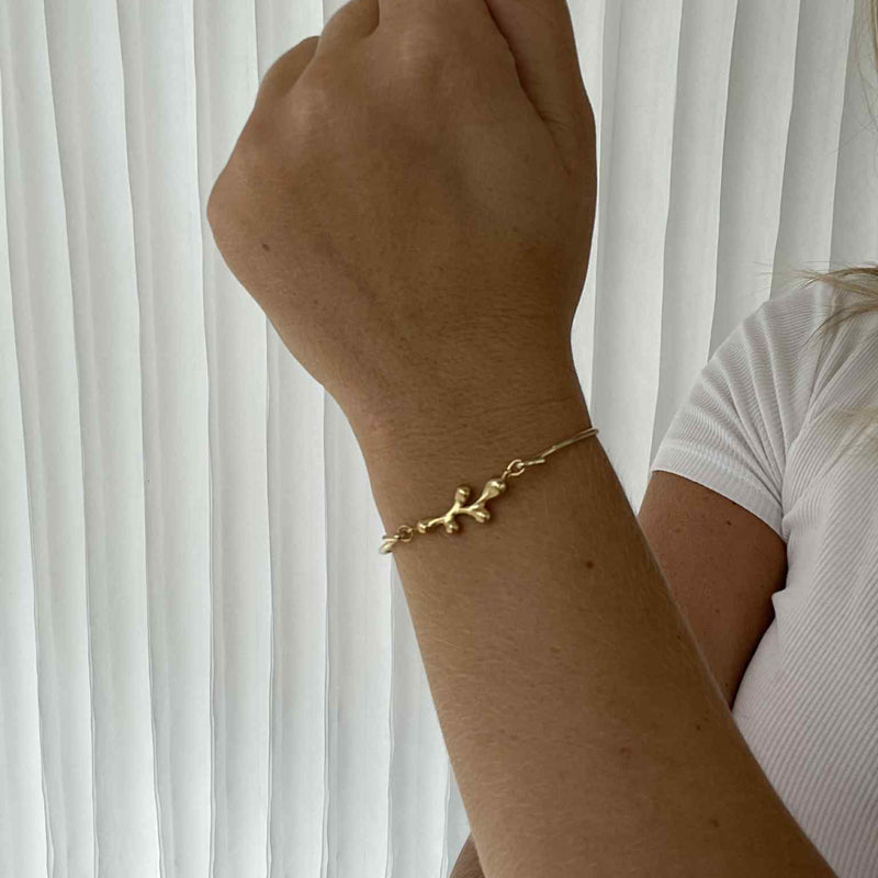 Armring med Florea top