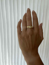 MELO Ring med diamant