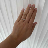 LUNA Ring with diamond